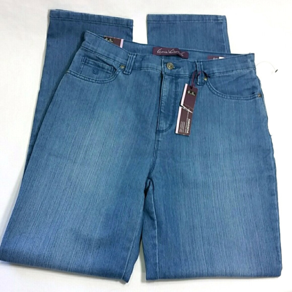 Gloria Vanderbilt Denim - Gloria Vanderbilt Jeans High Waisted Blue Amanda